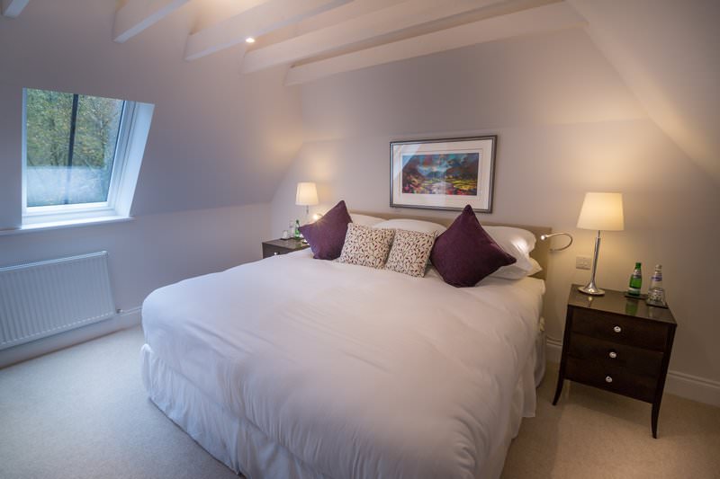 Bedroom in the Bell Tower Suite