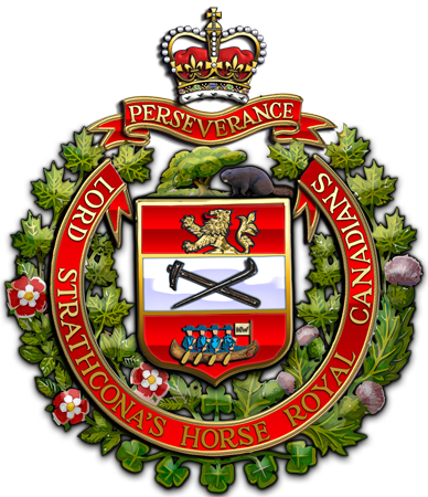 Lord Strathconas Horse Regimental Badge